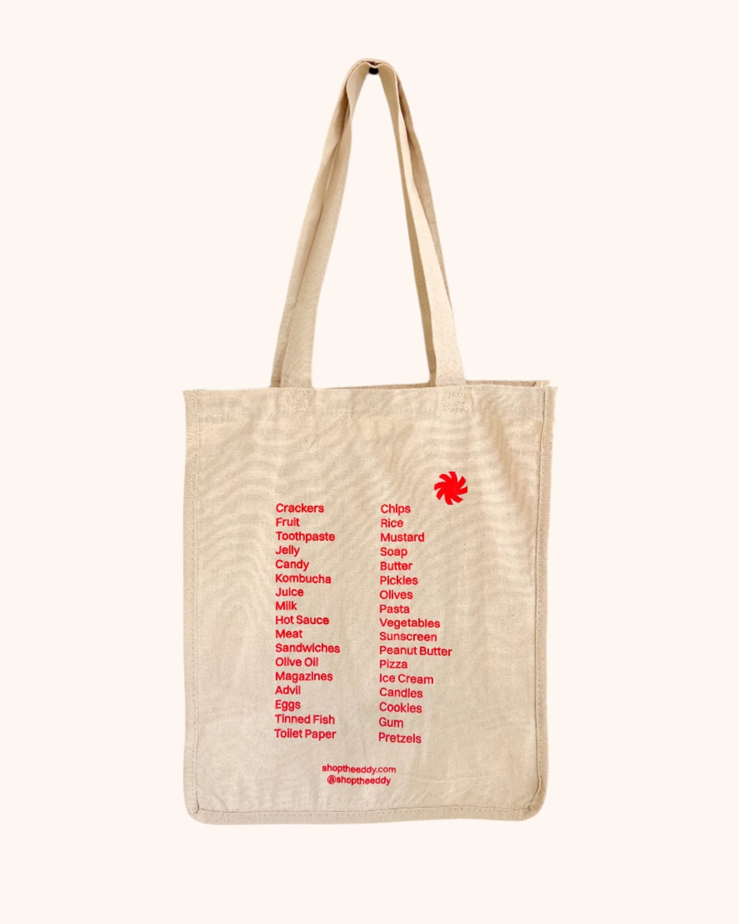 The Eddy Grocery List Tote