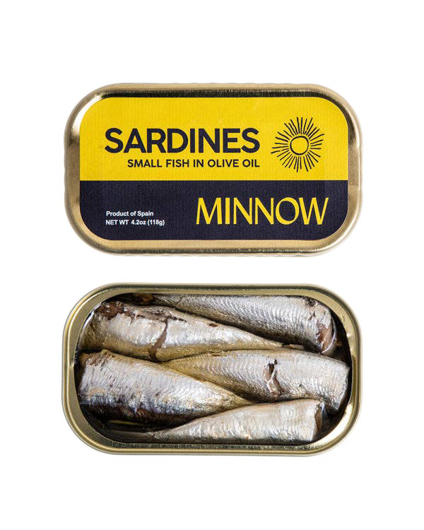 Minnow - Sardines - Small Fish in Olive Oil 4.2oz