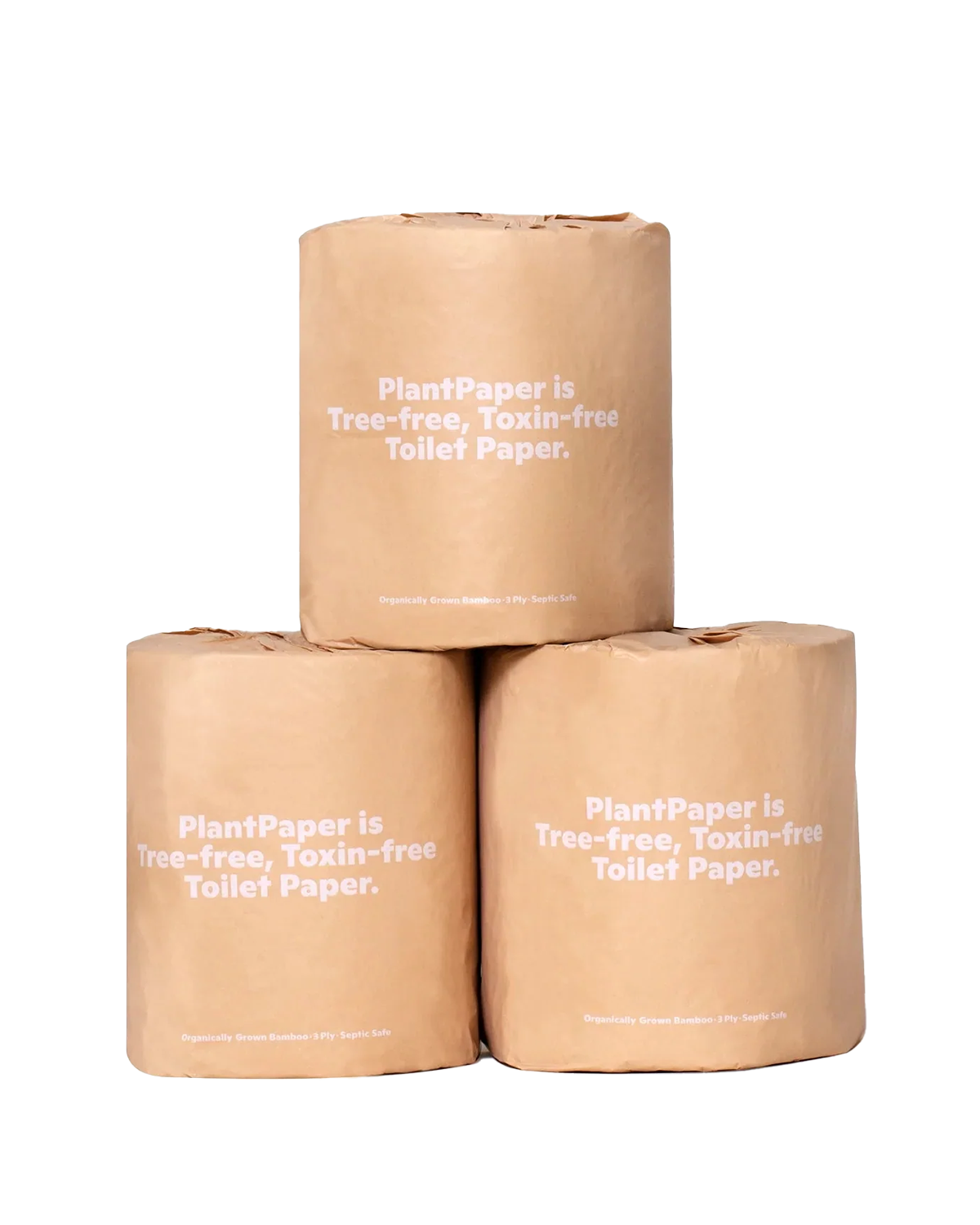 PlantPaper Toilet Paper Rolls - Individually Wrapped