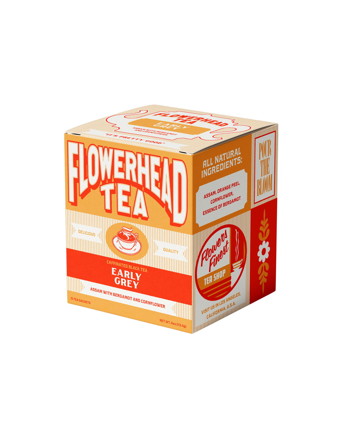 Flowerhead Tea - Early Grey Tea Bags